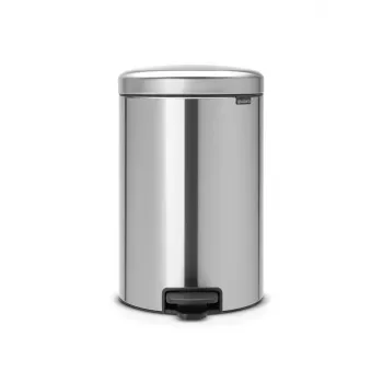 Pattumiera a pedale Brabantia NewIcon 20L, Matt Steel