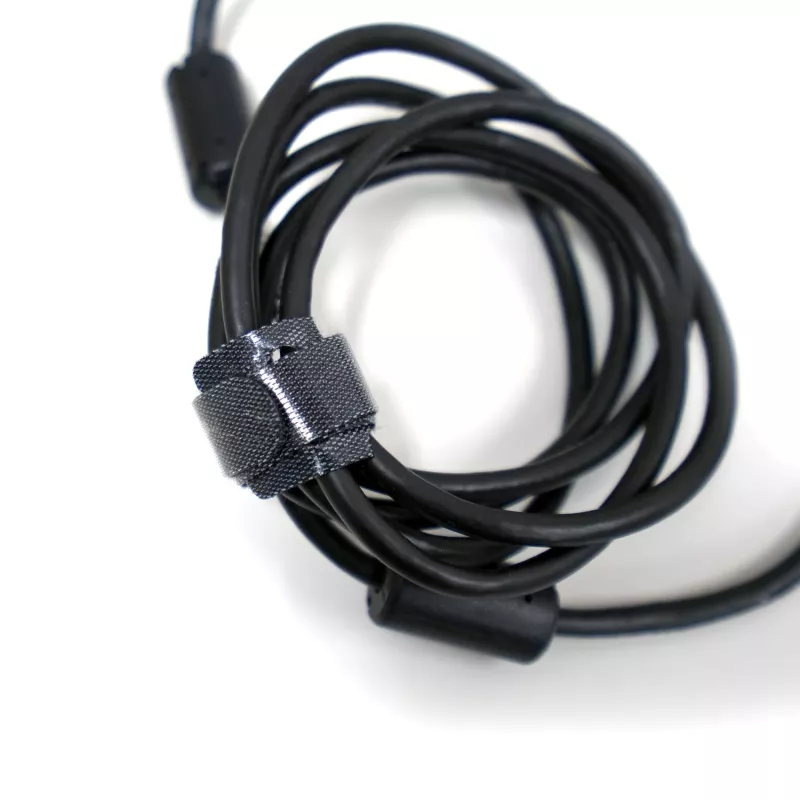 Fascette in velcro per cavi Televes KBL, confezione da 10, nero, 15 mm x 250 mm 200102