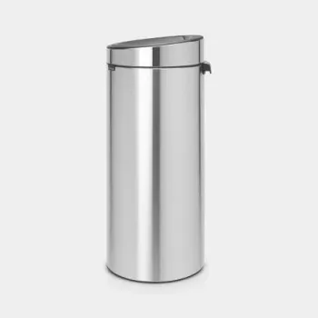 Pattumiera Brabantia Touch Bin 30L, Matt Steel