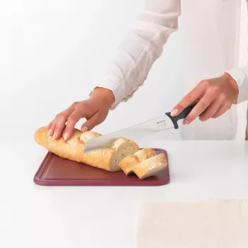 Coltello per pane Brabantia Profile Line XL grigio scuro