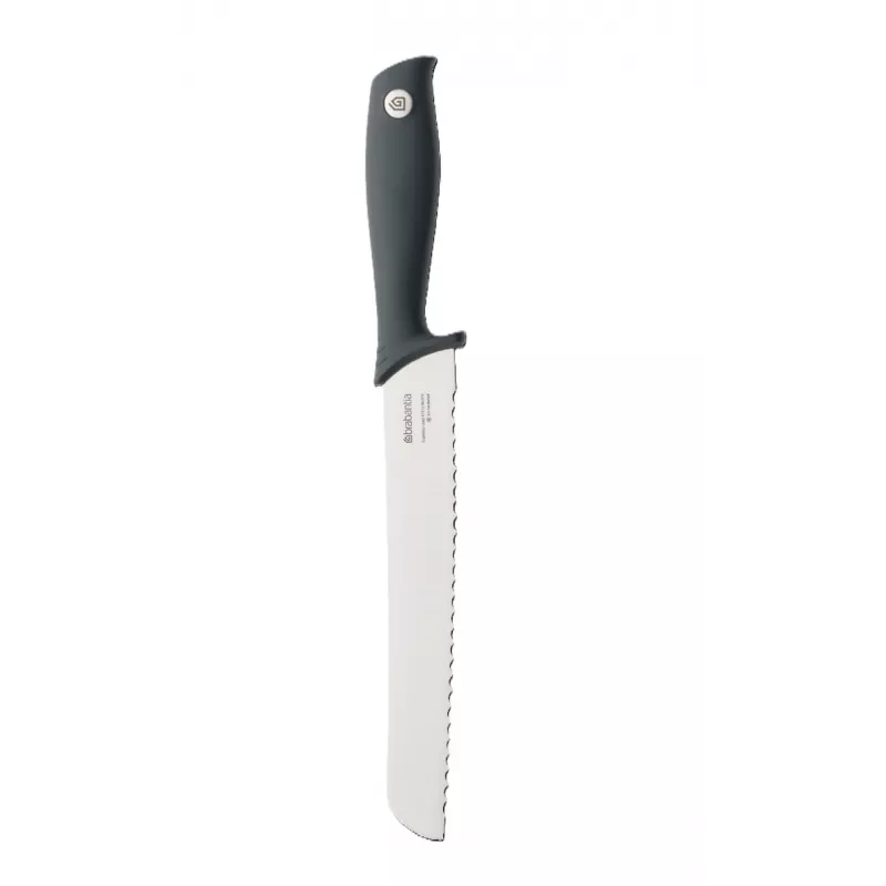 Coltello per pane Brabantia Profile Line XL grigio scuro