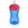 Bicchiere per imparare a bere Philips Avent My Grippy con beccuccio morbido 300ml, 9M+, blu