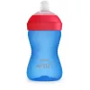 Bicchiere per imparare a bere Philips Avent My Grippy con beccuccio morbido 300ml, 9M+, blu
