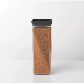 Contenitore quadrato per alimenti Brabantia 2,5L grigio scuro