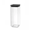 Contenitore quadrato per alimenti Brabantia 2,5L grigio scuro