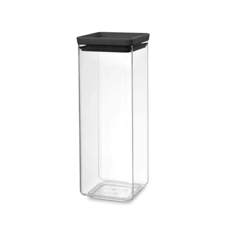 Contenitore quadrato per alimenti Brabantia 2,5L grigio scuro