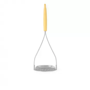 Brabantia schiacciapatate e cucchiaio da portata, giallo vaniglia