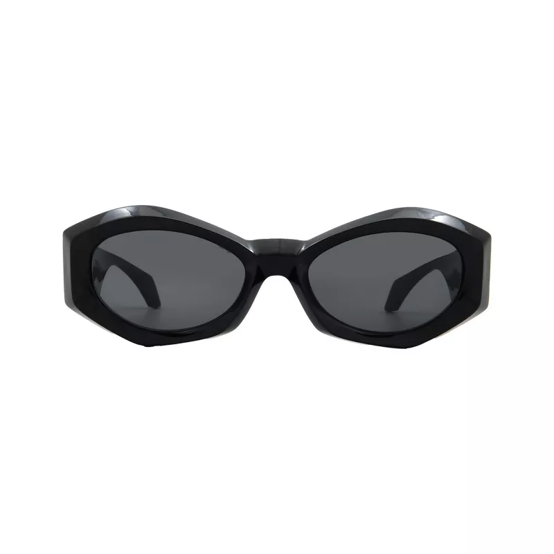 Versace VE4466UGB187 occhiali da sole uomo montatura nera lenti grigio scuro 54-19-140