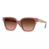 Versace occhiali da sole donna cat-eye VE4471BF54755 Havana/grigio scuro 56/16/140 mm
