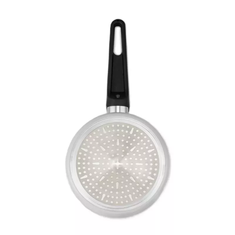 Brabantia Indu+ Casseruola 16 cm, antiaderente, grigio chiaro (237041)