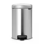 Brabantia NewIcon pattumiera a pedale 12L Matt Steel