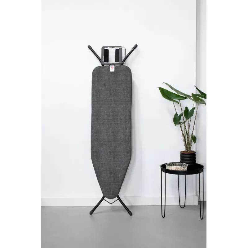 Brabantia copertura asse da stiro Denim Black, taglia B, 124x38 cm, imbottitura 8mm