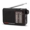 AIWA RS-55/BK radio portatile analogica AM/FM da tasca, nera