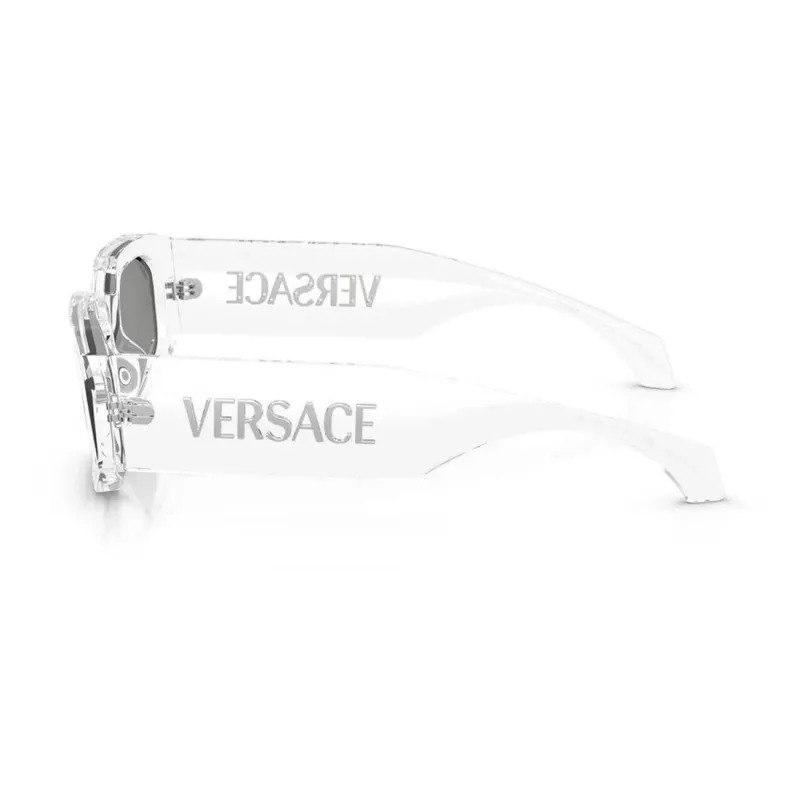 Versace occhiali da sole unisex VE4489U1488V nero/grigio scuro 55-18-140