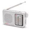 AIWA RS-55/SL radio portatile analogica AM/FM da tasca, grigia
