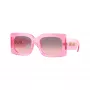 Versace VE4496U53705M occhiali da sole donna cat-eye, havana/marrone sfumato, 54mm