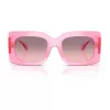 Versace VE4496U53705M occhiali da sole donna cat-eye, havana/marrone sfumato, 54mm