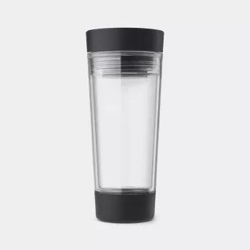 BRABANTIA Make & Take tazza da tè da viaggio, 0,36 L, grigio scuro