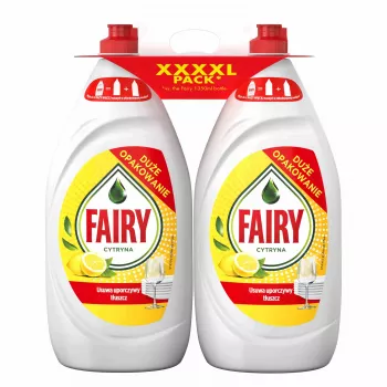 FAIRY detersivo piatti al limone doppio pack, 2 x 1350 ml