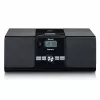 Lenco MC-030BK Micro-impianto musicale con Bluetooth, CD, radio FM, USB, AUX, nero
