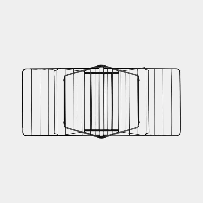 BRABANTIA HangOn Stendibiancheria, 20m, nero opaco