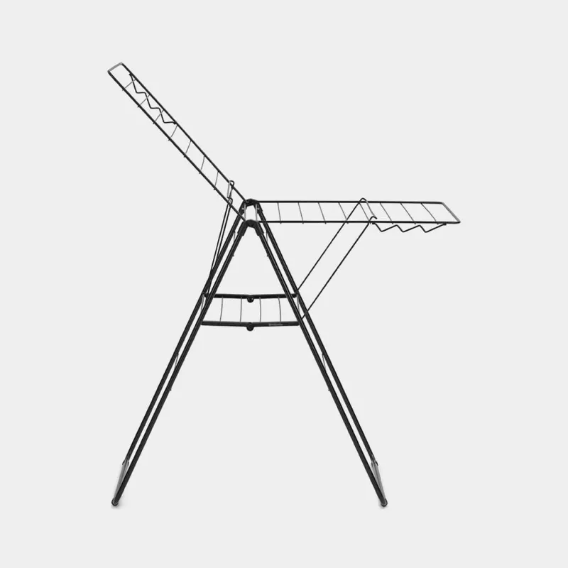 BRABANTIA HangOn Stendibiancheria, 20m, nero opaco