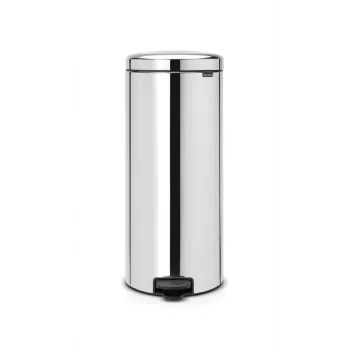 Brabantia NewIcon Pattumiera a pedale 30L Brilliant Steel