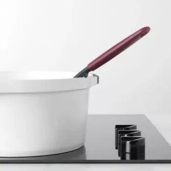 Brabantia Profile Line Spatola con fessure, melanzana rosso