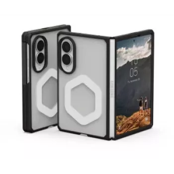 Custodia UAG Urban Armor Gear Mouve con modulo magnetico per Samsung Galaxy Z Fold8 – Ice (trasparente)/nero 214562114343