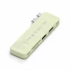 Satechi USB-C Snap Hub – Adattatore multiporta con HDMI 4K, USB 5Gbps, lettore schede, PD 45W (Citrus)