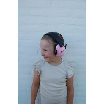 Cuffie antirumore per bambini Jippie's, rosa chiaro