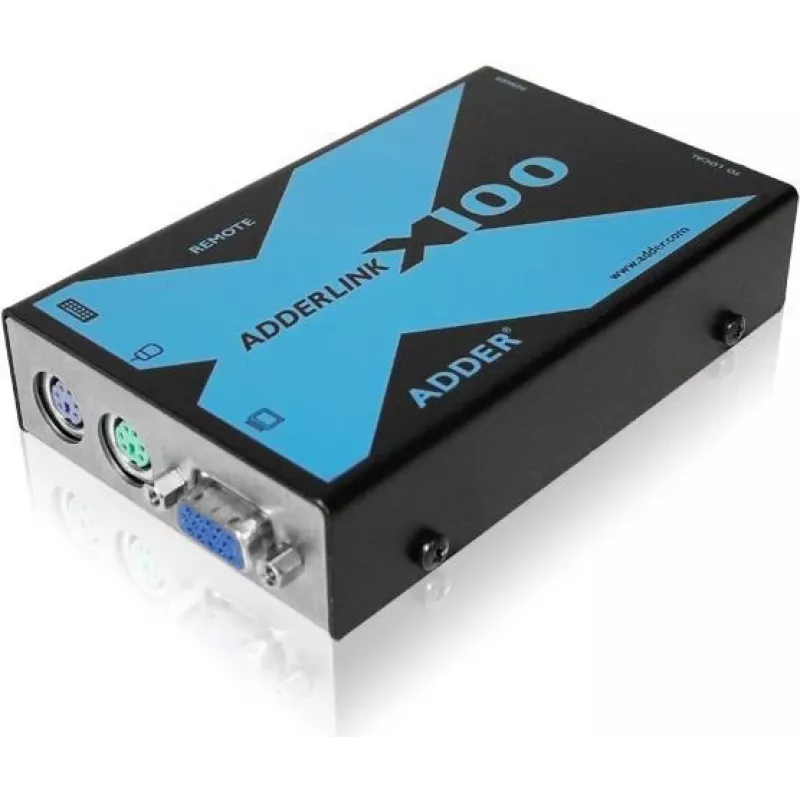 Set extender KVM VGA USB Adder Adderlink X100 su CAT fino a 100 metri (X100-USB/P-IEC)