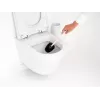 Brabantia ReNew scopino per WC con supporto, Mineral White
