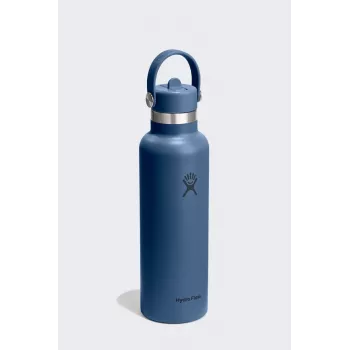 Hydro Flask 21 Oz Standard Flex Straw Cap Borraccia - Harbor Blue
