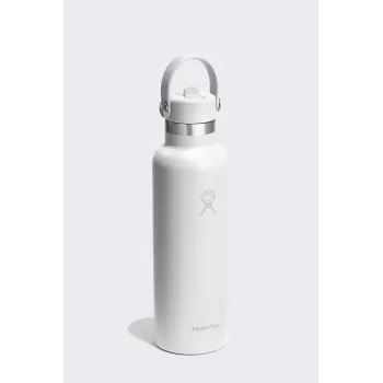 Hydro Flask 21 Oz Standard Flex Straw Cap (621 ml) – bianco