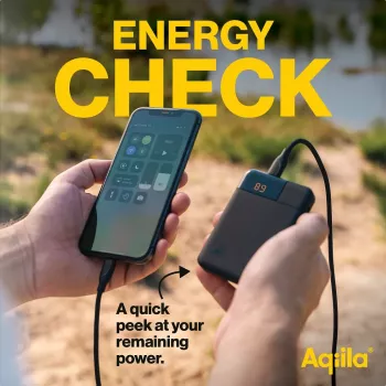Aqiila Powerbird B5 5000 mAh Powerbank 12W verde muschio AQPBPBIB5MGR024
