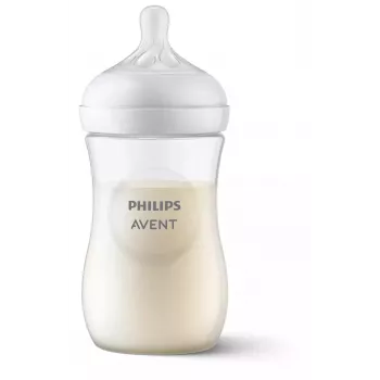 Philips AVENT Natural Response biberon 260 ml, tettarella media, 1m+