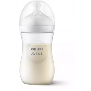 Philips AVENT Natural Response biberon 260 ml, tettarella media, 1m+