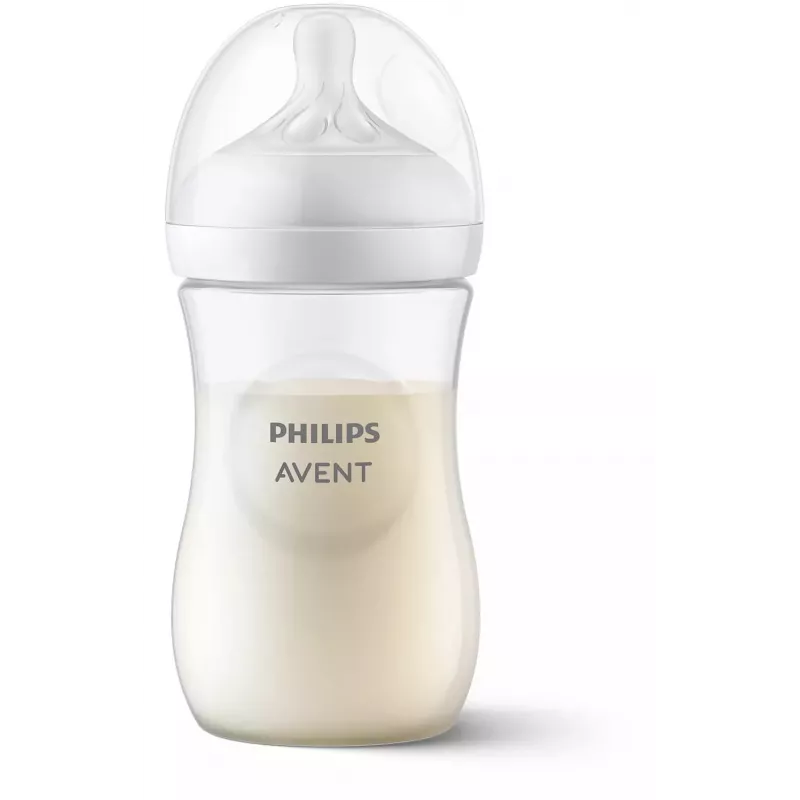 Philips AVENT Natural Response biberon 260 ml, tettarella media, 1m+