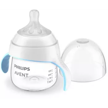 Philips Avent Natural Response bicchiere con beccuccio 150 ml, tettarella a flusso medio, 6m+