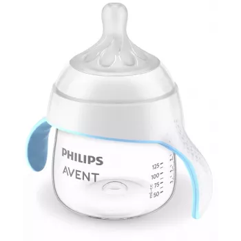 Philips Avent Natural Response bicchiere con beccuccio 150 ml, tettarella a flusso medio, 6m+