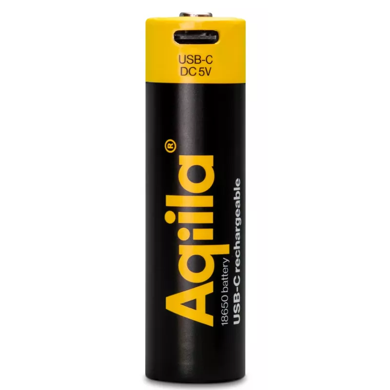 AQIILA AQ18018650398C1 Batteria NiMH ricaricabile USB-C, 1,2 V, 1 pz.