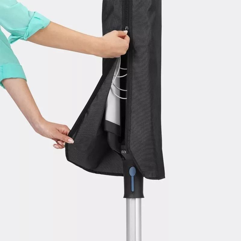 Brabantia stendibiancheria Lift-O-Matic 50 m, Metallic Grey