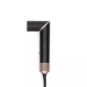 Melissa styler per capelli multifunzione 7 in 1, rivestimento in ceramica, 180°C, nero/argento