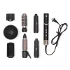 Melissa styler per capelli multifunzione 7 in 1, rivestimento in ceramica, 180°C, nero/argento