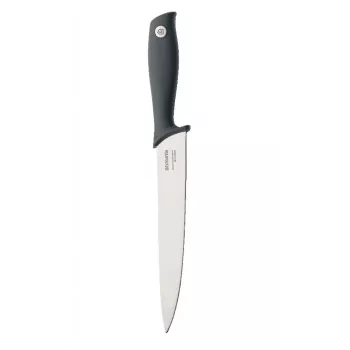 Brabantia Tasty+ Coltello da trinciare, grigio scuro