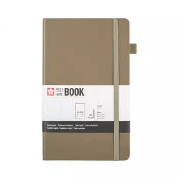 Sakura quaderno A5 a righe, copertina rigida grigio scuro, 160 pagine 94147003