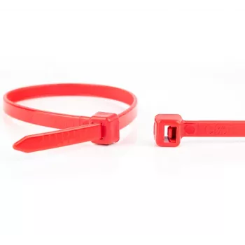 WKK fascette rosse 200 x 4,8 mm, confezione da 100 110126271
