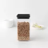 Brabantia Make & Take contenitore rettangolare per alimenti 1,6 L grigio scuro