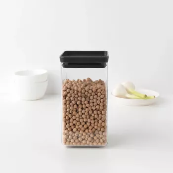 Brabantia Make & Take contenitore rettangolare per alimenti 1,6 L grigio scuro